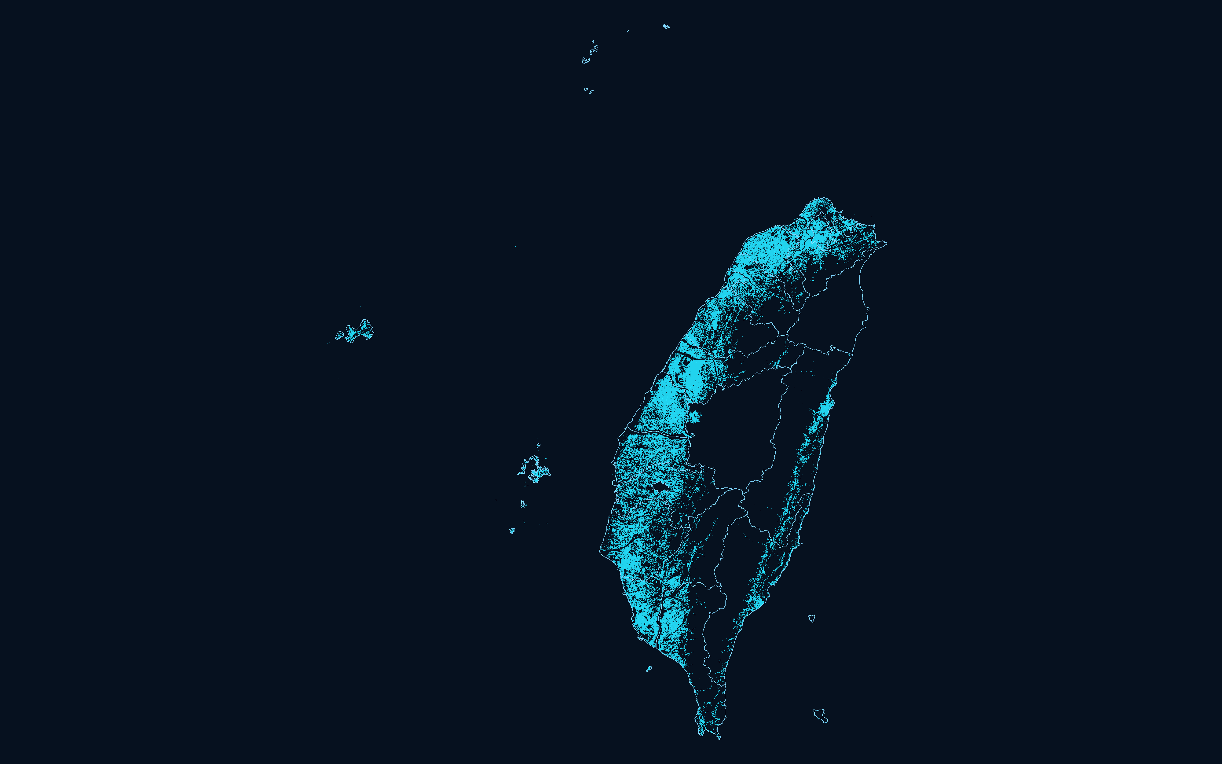 全臺地址坐標覆蓋圖